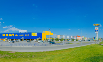 Торговый центр Мега Икеа Новосибирск виртуальная 3D панорама